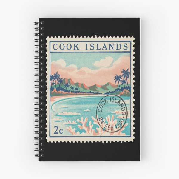 Item preview, Cook Islands Pacific Lagoon Reef Crown Stamp Sticker designed and sold by stickercuffs.