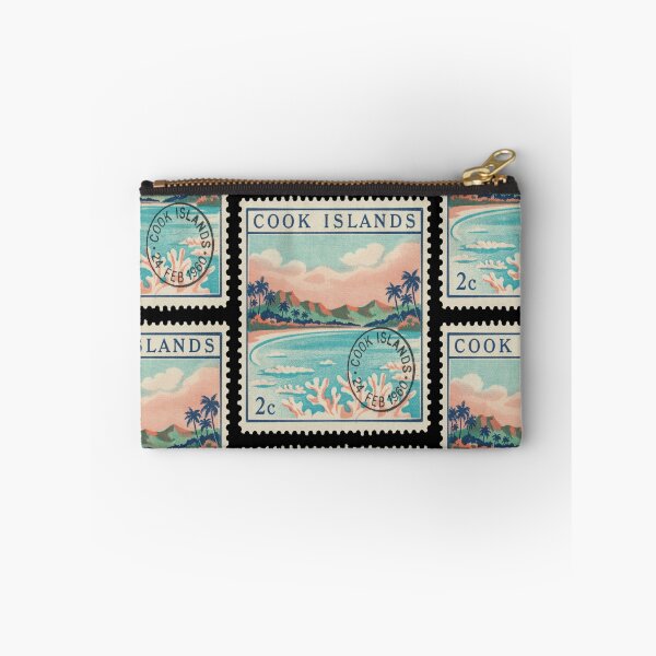 Item preview, Cook Islands Pacific Lagoon Reef Crown Stamp Sticker designed and sold by stickercuffs.