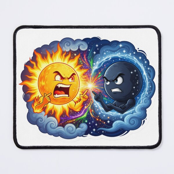 Item preview, Day Night Cosmic Rivalry designed and sold by Imaginarium of Chaos falcon88 .