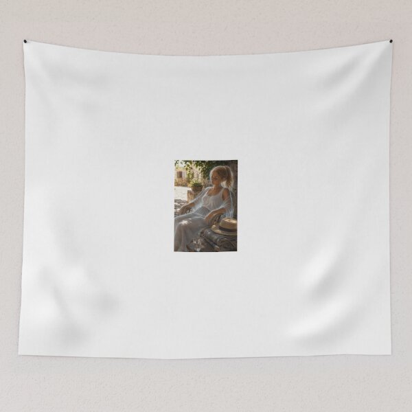Item preview, Blonde Woman Relaxing During Summer Siesta designed and sold by CathryneDelamort.