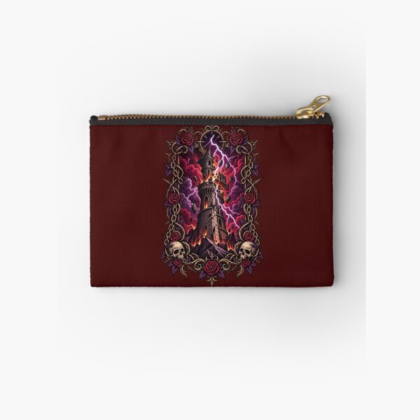 Item preview, The Tower Tarot Card - Gothic Dark Fantasy Occult Art designed and sold by cesarhiar.