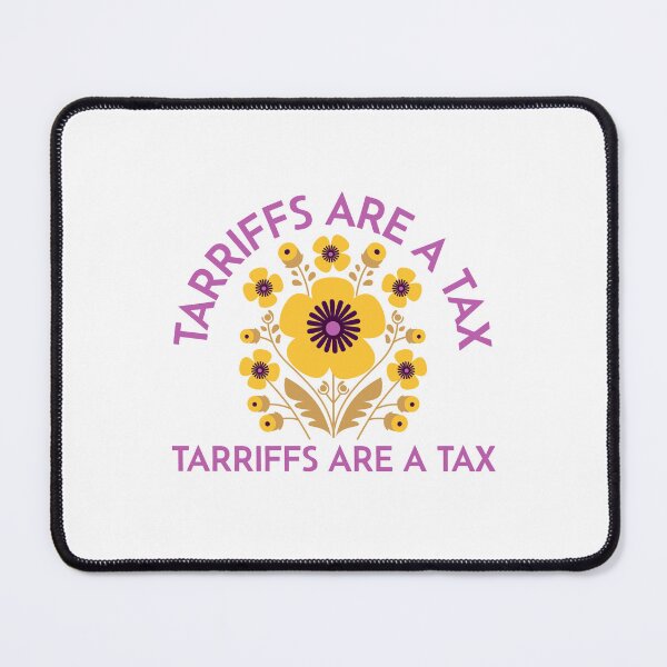 Item preview, Tarriffs Are A Tax Retro Folk Art Floral designed and sold by drchzak.