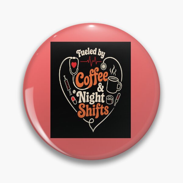 Item preview, Nurse Life, Powered by coffee & safety protocols designed and sold by amazouz1.