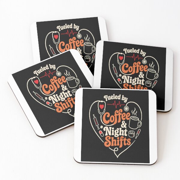 Item preview, Nurse Life, Powered by coffee & safety protocols designed and sold by amazouz1.