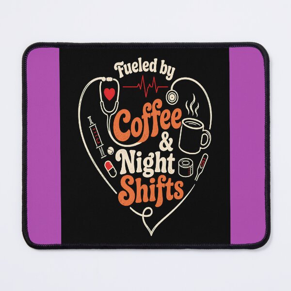 Item preview, Nurse Life, Powered by coffee & safety protocols designed and sold by amazouz1.