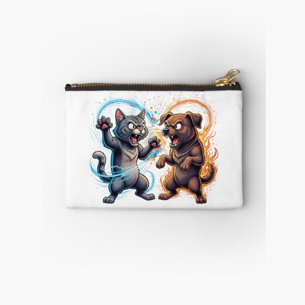 Item preview, Cat Dog Animal Rivalry designed and sold by Imaginarium of Chaos falcon88 .