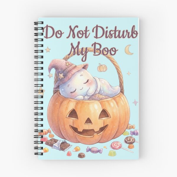 Item preview, Do Not Disturb My Boo Cute Sleeping Ghost Halloween designed and sold by BreezifyDesignStudio.