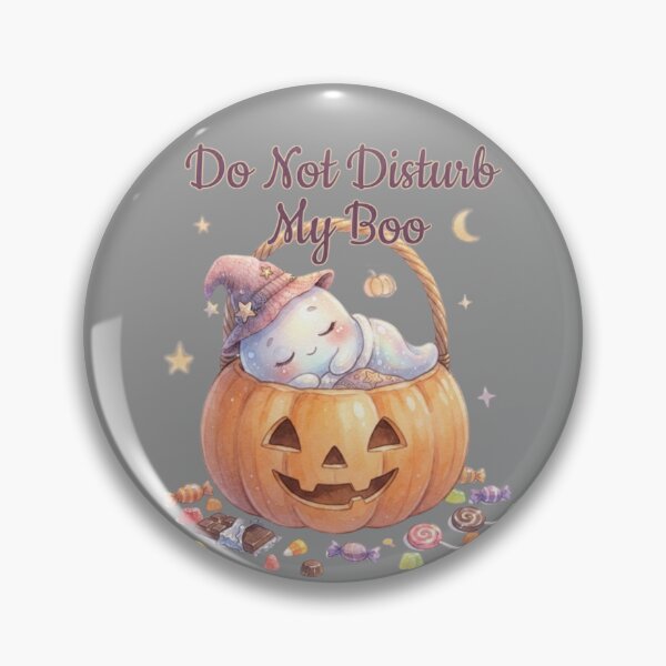 Item preview, Do Not Disturb My Boo Cute Sleeping Ghost Halloween designed and sold by BreezifyDesignStudio.