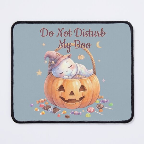 Item preview, Do Not Disturb My Boo Cute Sleeping Ghost Halloween designed and sold by BreezifyDesignStudio.