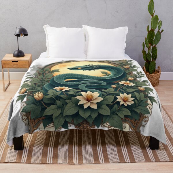 Item preview, Emerald Dragon Botanical Fantasy designed and sold by profustock.