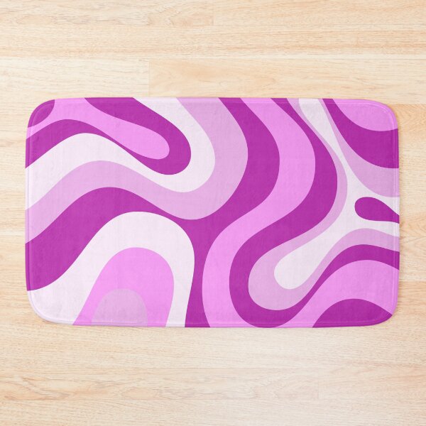 Item preview,  Liquid Swirl Retro Abstract in purple tones, Cream, and White designed and sold by Differenceee.