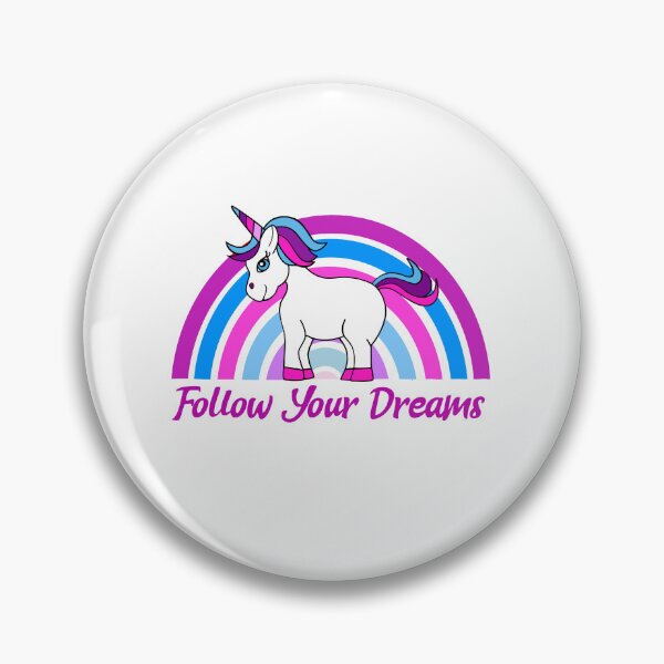 Item preview, Rainbow Unicorn Follow Your Dreams designed and sold by Sartoris Art.
