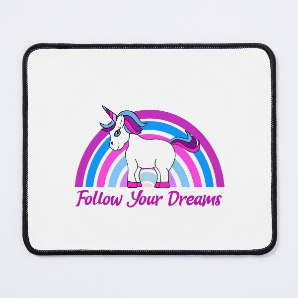 Item preview, Rainbow Unicorn Follow Your Dreams designed and sold by Sartoris Art.