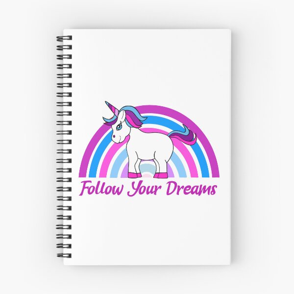 Item preview, Rainbow Unicorn Follow Your Dreams designed and sold by Sartoris Art.
