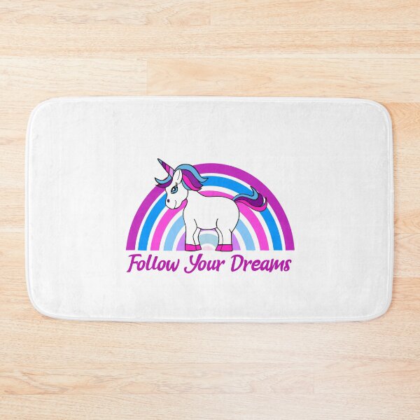 Item preview, Rainbow Unicorn Follow Your Dreams designed and sold by Sartoris Art.