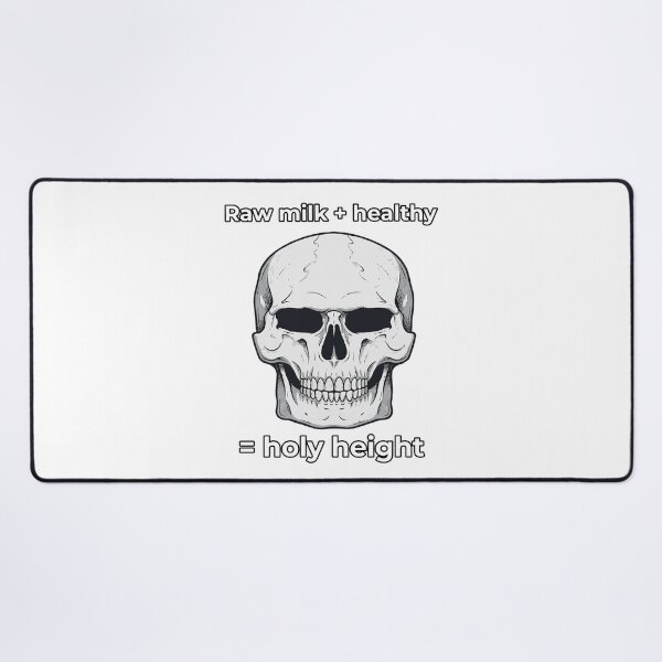Item preview, Holy Height Chad Skull - Looksmaxxing Meme designed and sold by SleekVisuals.