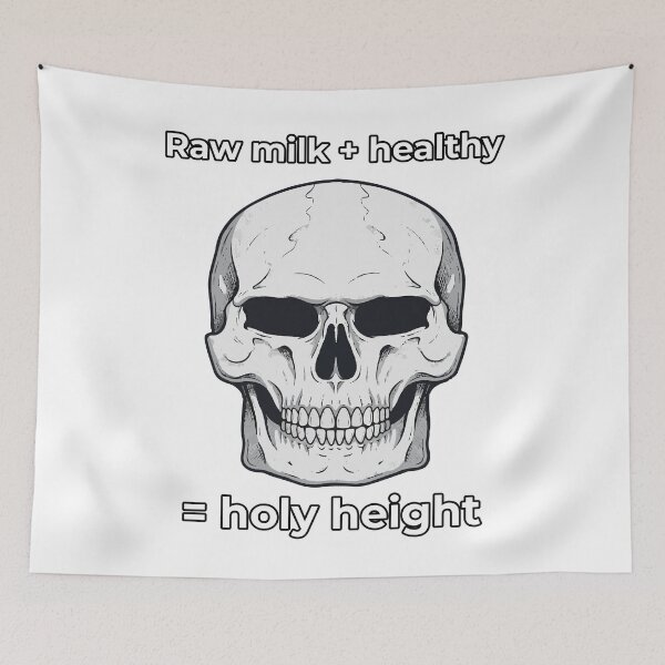 Item preview, Holy Height Chad Skull - Looksmaxxing Meme designed and sold by SleekVisuals.