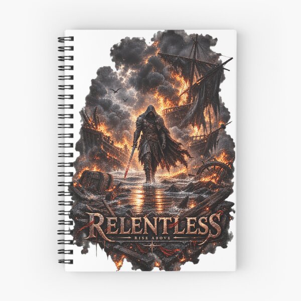 Item preview, Relentless – Rise Above | Warrior Through the Fire designed and sold by Rise Above.