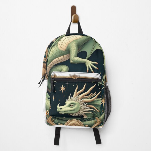 Item preview, Enchanted Green Dragon Emblem designed and sold by profustock.