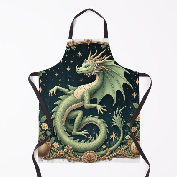 Item preview, Enchanted Green Dragon Emblem designed and sold by profustock.