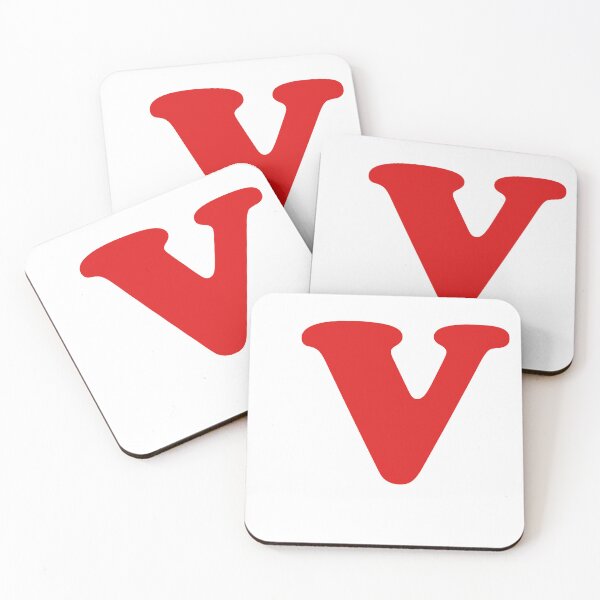 Item preview, Red Alphabet Sets - V designed and sold by Bad Zombie .