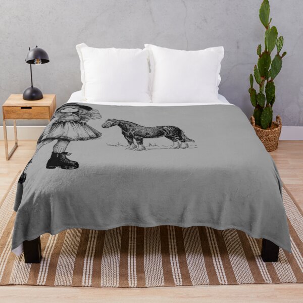 Item preview, Little Cowgirl Girl and Horse Vintage Western Country designed and sold by CREATIVE HIVE.