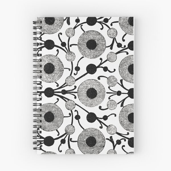 Item preview, Black and White Abstract Circle Pattern – Retro Geometric Design designed and sold by Good_Things.