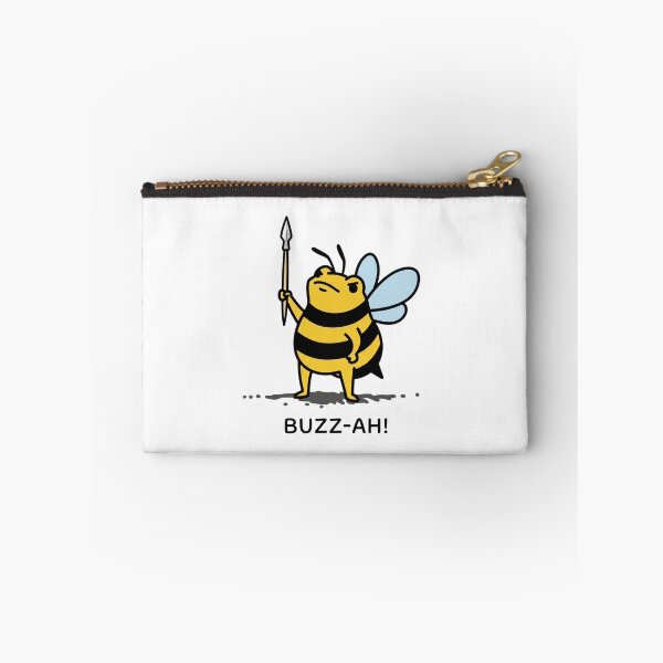 Item preview, Warrior Bee Buzz Ah Funny Cartoon Illustration designed and sold by GaflariDesign.