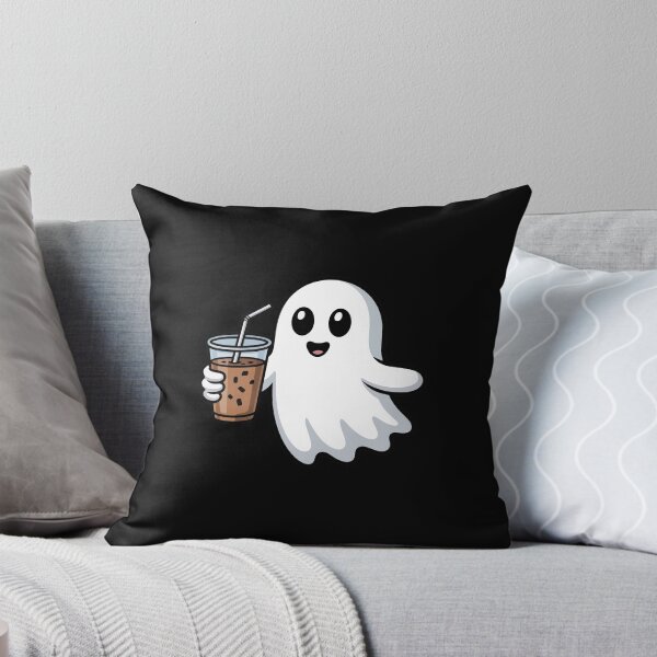Item preview, Happy Ghost with bubble tea  designed and sold by jkrphoto.
