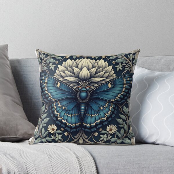 Item preview, Blue Butterfly Gothic Botanical designed and sold by profustock.