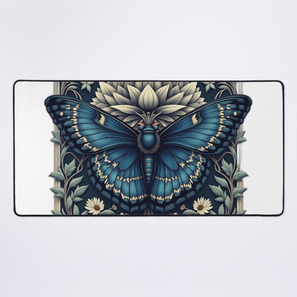 Item preview, Blue Butterfly Gothic Botanical designed and sold by profustock.