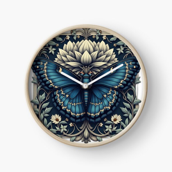 Item preview, Blue Butterfly Gothic Botanical designed and sold by profustock.