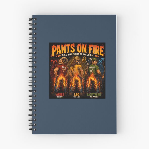 Item preview, Pants on Fire – Funny Aries Leo Sagittarius Zodiac Design designed and sold by Hornace88studio.