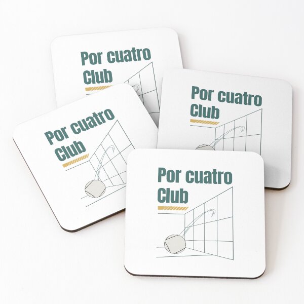 Item preview, Por cuatro padel club designed and sold by Bizarro23.