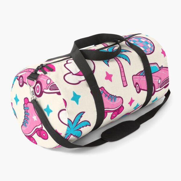 Item preview, Pink Barbie Roller Skate Pattern designed and sold by TM DESIGNS AND MORE.