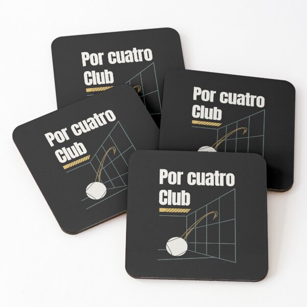 Item preview, Por cuatro padel club designed and sold by Bizarro23.