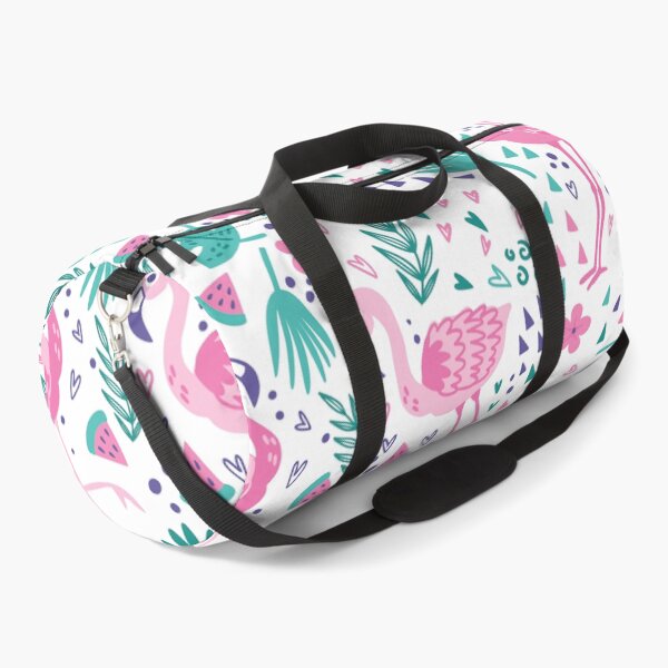Item preview, Flamingo and Leaves designed and sold by Crinkl.