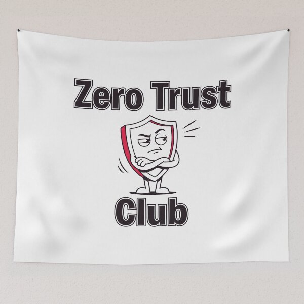 Artikelvorschau, Zero Trust Club entworfen und verkauft von Brain Fog Lab.