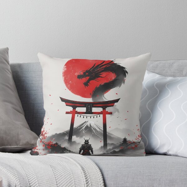 Item preview, Samurai Confronts Dragon Unde designed and sold by Rising Drake.