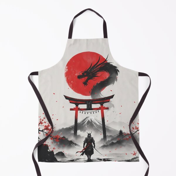 Item preview, Samurai Confronts Dragon Unde designed and sold by Rising Drake.