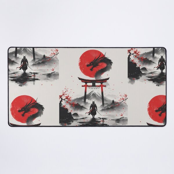 Item preview, Samurai Confronts Dragon Unde designed and sold by Rising Drake.