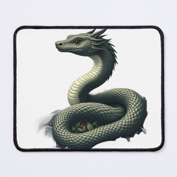 Item preview, Green Serpent Mystical Creature designed and sold by profustock.
