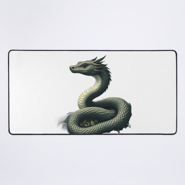 Item preview, Green Serpent Mystical Creature designed and sold by profustock.