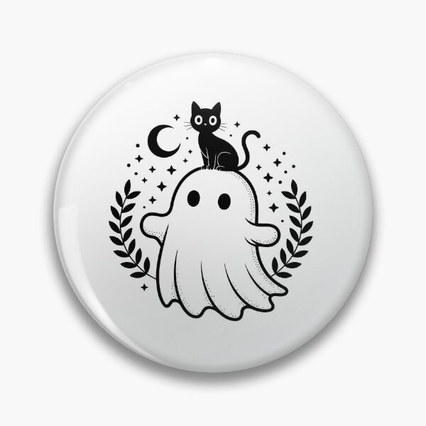 Item preview, Black Cat and Ghost designed and sold by jkrphoto.