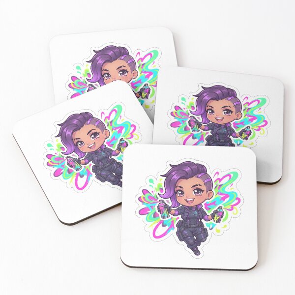Item preview, Hiril Sindarim Cute Chibi Cyberpunk Graffiti Art designed and sold by Hiril Radio Hub.