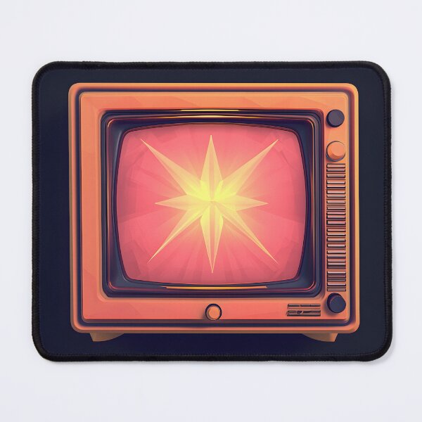 Item preview, 3d Render Of Vintage Tv Glitch, Warm designed and sold by Checho30.