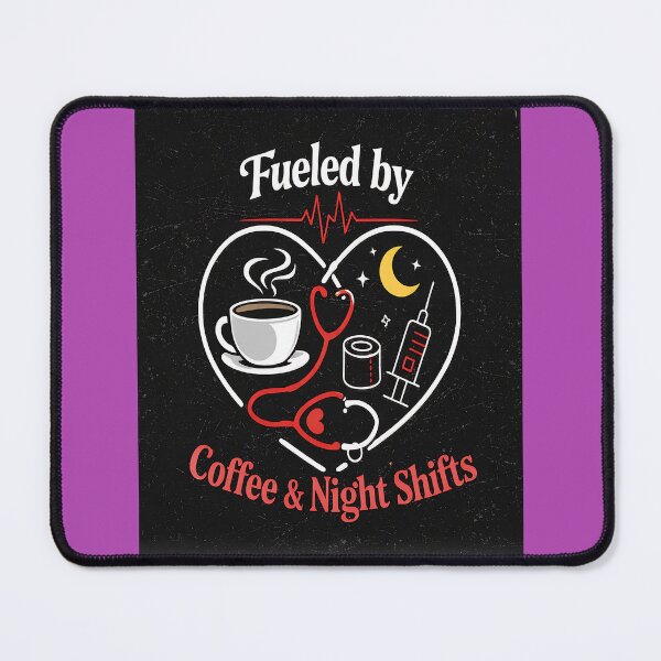 Item preview, Nurse Life, Powered by coffee & safety protocols designed and sold by amazouz1.