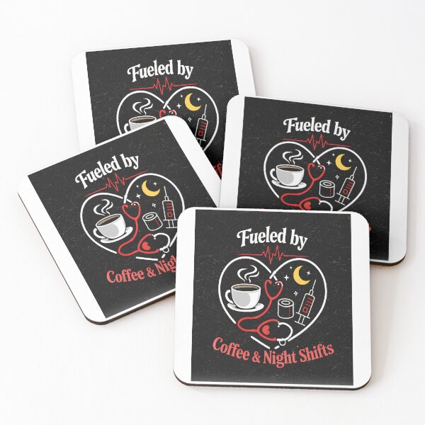 Item preview, Nurse Life, Powered by coffee & safety protocols designed and sold by amazouz1.