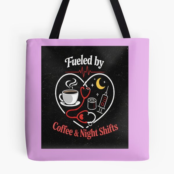 Item preview, Nurse Life, Powered by coffee & safety protocols designed and sold by amazouz1.