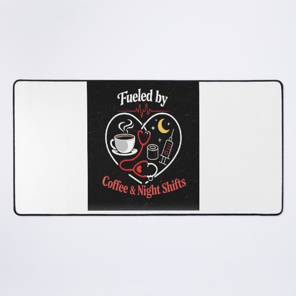 Item preview, Nurse Life, Powered by coffee & safety protocols designed and sold by amazouz1.